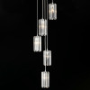 Citilux Джейн CL306051 Хрустальный подвесной светильник Хром