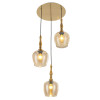 Citilux NORT CL475012 Подвесной светильник Янтарь