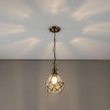 Citilux Витра-1 CL442110 Подвесной светильник витражный Бронза