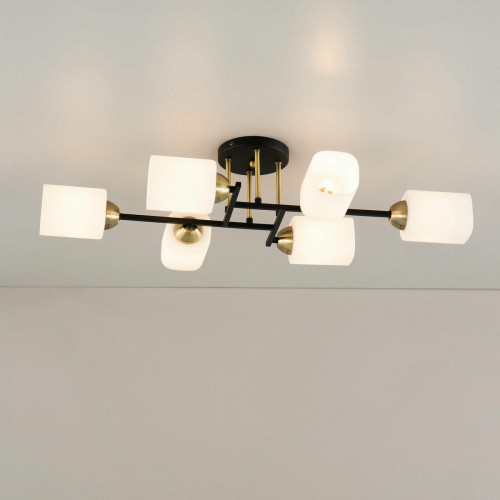 Citilux Генри CL130265 Люстра потолочная Чёрная