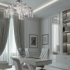 Citilux AXIS CL313261 Люстра хрустальная потолочная Хром