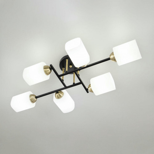 Citilux Генри CL130265 Люстра потолочная Чёрная