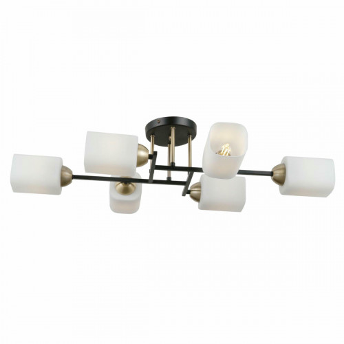 Citilux Генри CL130265 Люстра потолочная Чёрная