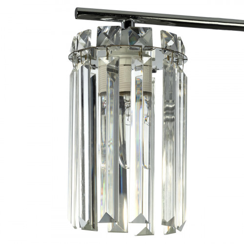 Citilux AXIS CL313281 Люстра хрустальная потолочная Хром