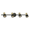Citilux SAT CL505641 Спот поворотный с выключателем Чёрный+Золото