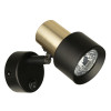 Citilux SAT CL505611 Спот поворотный с выключателем Чёрный+Золото