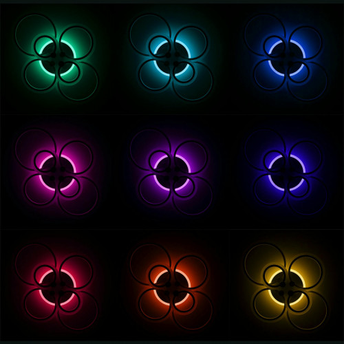 Citilux Сента CL237B160E RGB Люстра с пультом Белая