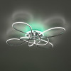 Citilux Джемини CL229B141E LED RGB Люстра с пультом Хром