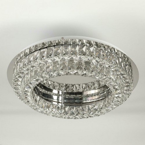 Eletto Olimpia EL330C80.1 LED Люстра хрустальная с пультом Хром
