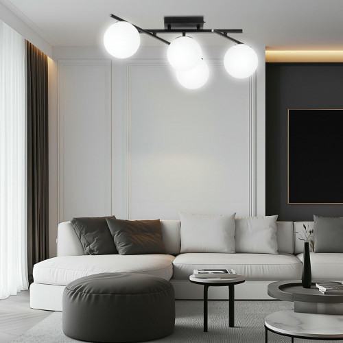 Citilux DORSY CL223142 LED Люстра поворотная Чёрная