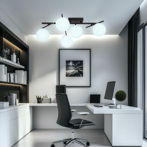 Citilux DORSY CL223152 LED Люстра поворотная Чёрная