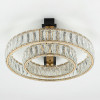 Citilux PALANT CL325152 LED Люстра хрустальная Чёрный+Бронза
