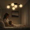 Citilux DORSY CL223152 LED Люстра поворотная Чёрная
