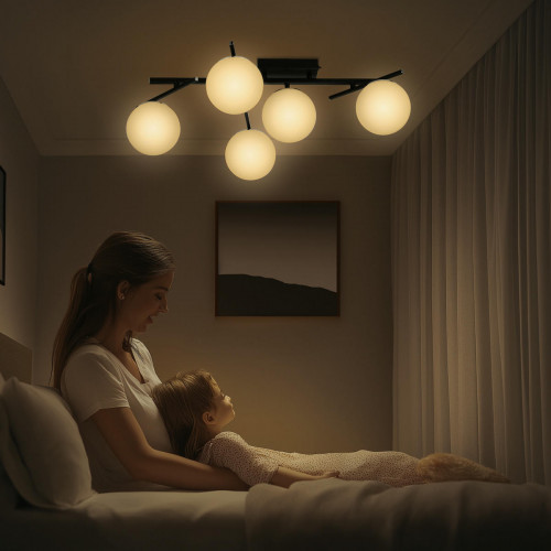 Citilux DORSY CL223152 LED Люстра поворотная Чёрная