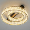Citilux PALANT CL325152 LED Люстра хрустальная Чёрный+Бронза