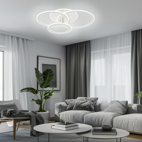 Citilux Тринити CL238130 Люстра светодиодная с пультом