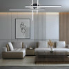 Citilux Trent CL203641 LED Люстра потолочная с пультом Чёрная