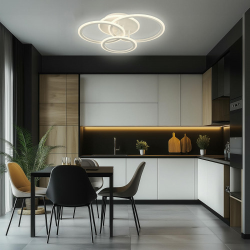Citilux Тринити CL238130 Люстра светодиодная с пультом