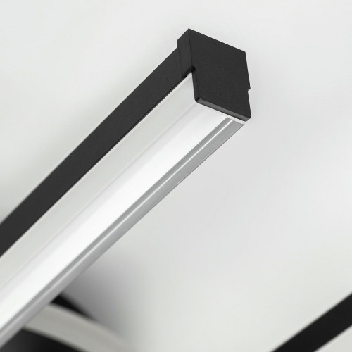 Citilux Trent CL203641 LED Люстра потолочная с пультом Чёрная