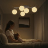 Citilux DORSY CL223151 LED Люстра поворотная с пультом Матовый Хром