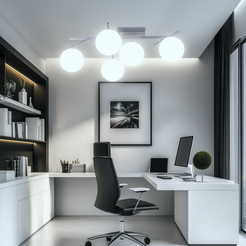 Citilux DORSY CL223151 LED Люстра поворотная с пультом Матовый Хром