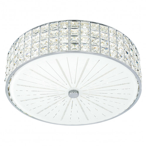 Citilux Портал CL32415G1 LED RGB Люстра хрустальная с пультом Хром
