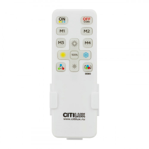Citilux KUBIT CL201130 Люстра потолочная с пультом Белая