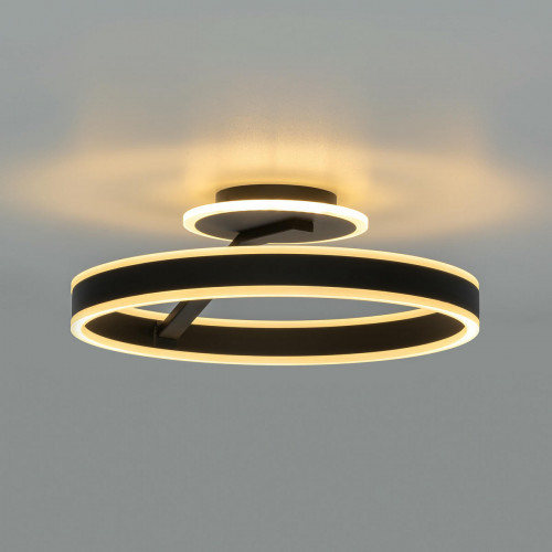Citilux Дуэт CL719741 LED Люстра с пультом Чёрная