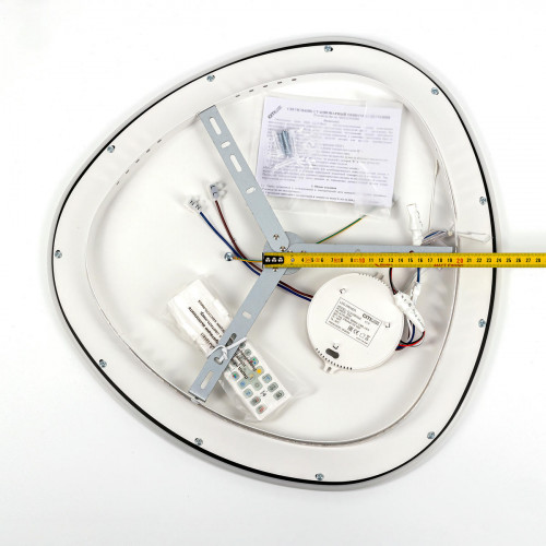 Citilux ТRIO CL215B251E LED RGB Люстра с пультом Чёрная