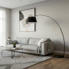 Citilux Арчи CL807011 Торшер с абажуром Чёрный