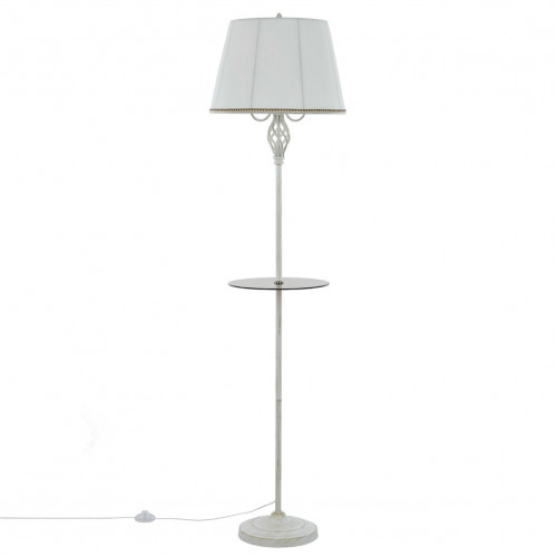 Citilux Вена CL402920T Торшер патина со столиком и белым абажуром