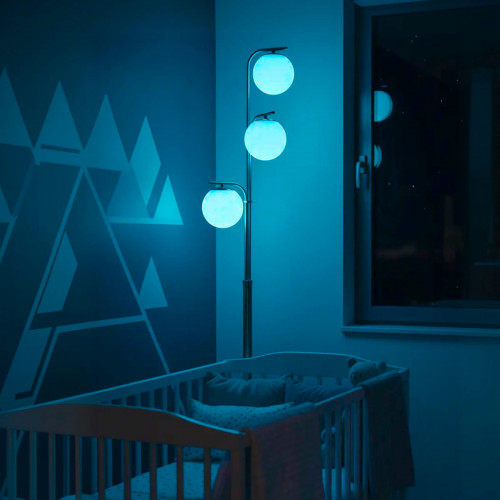 Citilux Адам Смарт CL228A931 RGB LED Умный торшер Матовый Хром