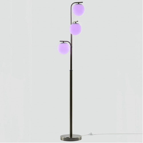 Citilux Адам Смарт CL228A931 RGB LED Умный торшер Матовый Хром