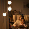 Citilux Адам Смарт CL228A931 RGB LED Умный торшер Матовый Хром