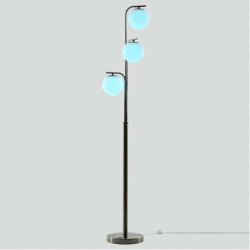 Citilux Адам Смарт CL228A931 RGB LED Умный торшер Матовый Хром