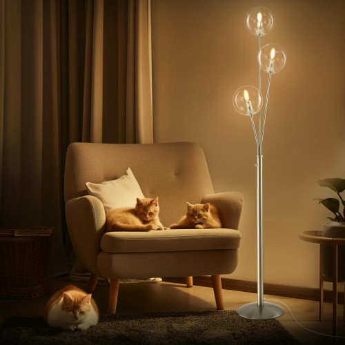 Citilux Томми CL102931 Торшер Матовый Хром