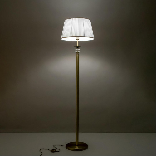 Citilux Гера CL433913 Торшер с абажуром Бронза