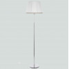 Citilux Линц CL402970 Торшер хром с белым абажуром