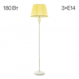 Citilux Вена CL402923 Торшер патина с кремовым абажуром