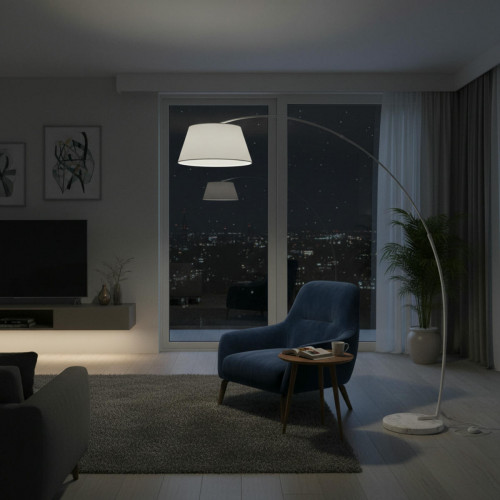 Citilux Арчи CL807010 Торшер с абажуром Белый