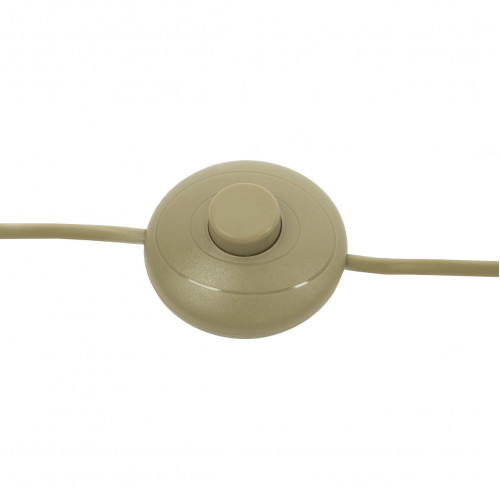 Citilux Базель CL407932T Торшер бронза со столиком и зелёным абажуром