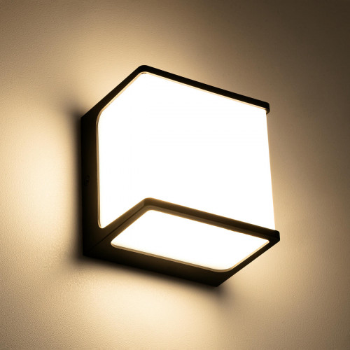 Citilux DOMUS CLU0801 LED Уличный настенный светильник Чёрный