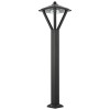 Citilux GENOX CLU12B LED Уличный парковый светильник Чёрный