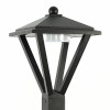 Citilux GENOX CLU12B LED Уличный парковый светильник Чёрный