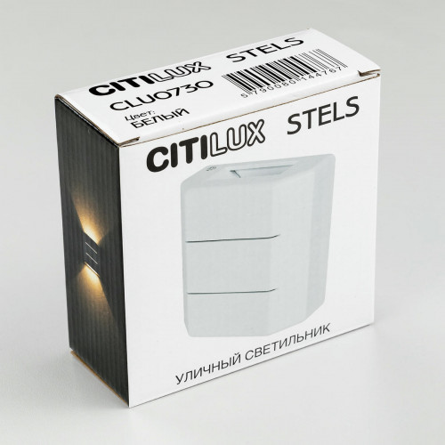 Citilux STELS CLU0730 LED Уличный настенный светильник Белый