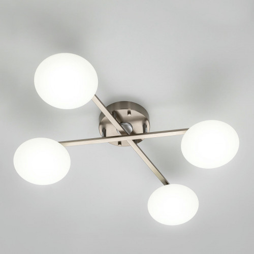 Citilux ATMAN SMART CL226A141 RGB LED Умная люстра Матовый Хром