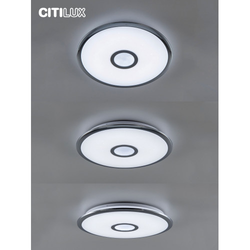 Citilux Старлайт Смарт CL703A40G Умная люстра Хром