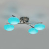 Citilux ATMAN SMART CL226A141 RGB LED Умная люстра Матовый Хром
