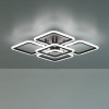 Citilux Марсель Смарт CL232A155E RGB Умная люстра Чёрная