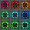 Citilux Марсель Смарт CL232A145E RGB Умная люстра Чёрная